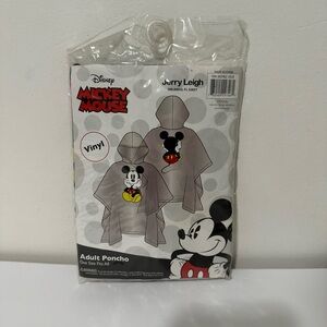 Disney Mickey Mouse Gray Poncho